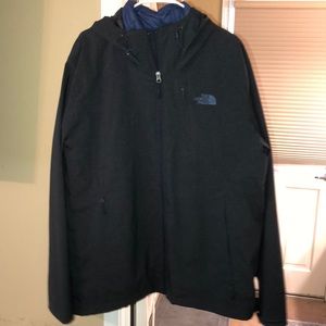 North face double layer men’s jacket XL